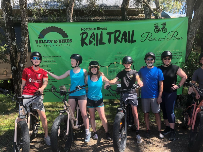 Northern Rivers Rail Trail Bike Rental